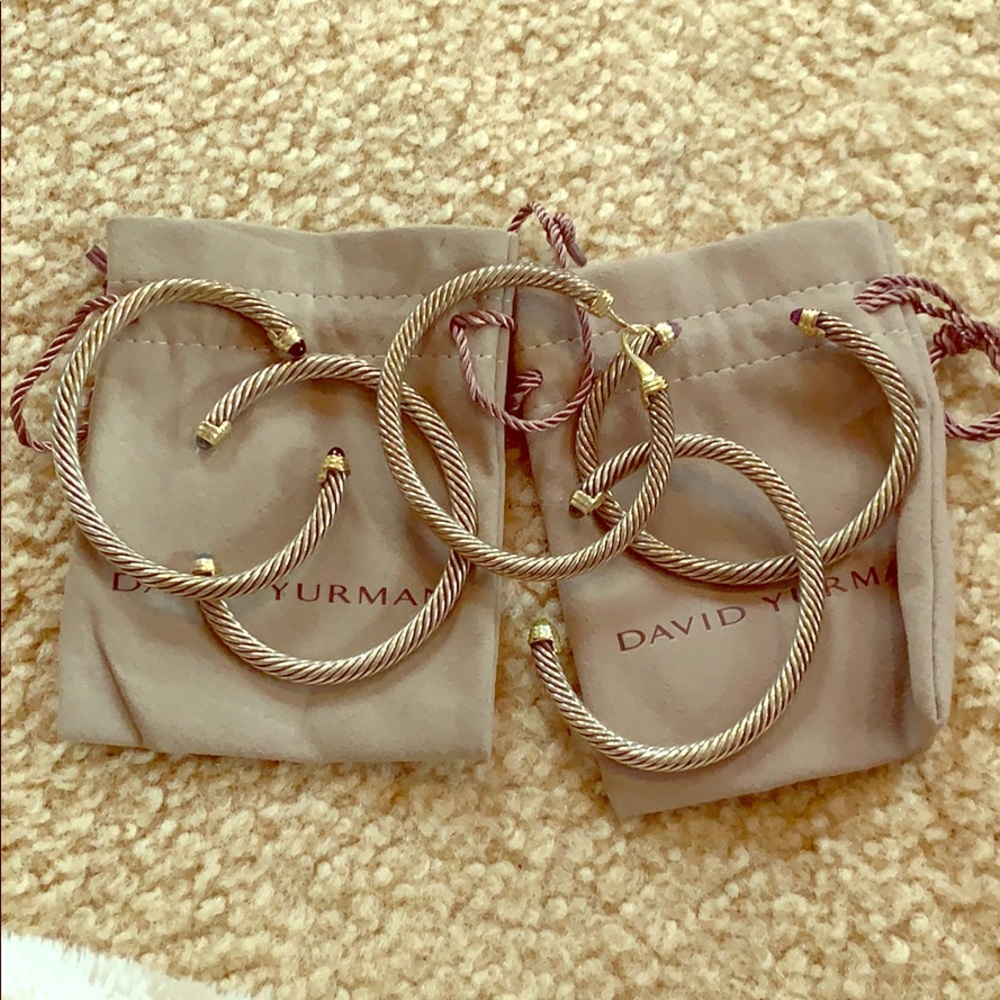 David Yurman Cable Bracelets